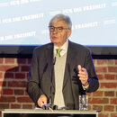 Prof. Dr. Jürgen Morlok während seiner Abschiedsrede