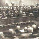 Eröffnung der Nationalversammlung in Weimar 1919
