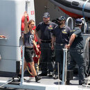 "Sea Watch 3"-Kapitätnin Carola Rackete wird von der italienischen Polizei verhaftet