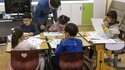 Klassenzimmer in Südkorea