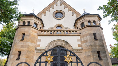 Die Synagoge in Halle (Saale)