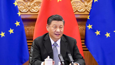 Xi Jinping Treffen mit EU-Spitzen