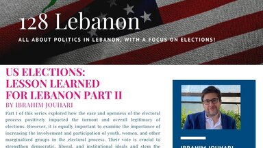 Ibrahim Jouhari, US elections lesson learned part 2 cover page