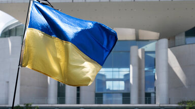 ukraine flagge 