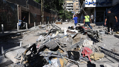 Der Angriff von gestern Abend im Stadtteil Dahiyeh ist ein großer Schock für die Menschen. 