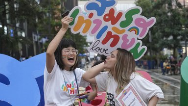 From next year, women can marry women and men can marry men in Thailand.