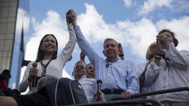 María Corina Machado y Edmundo González reciben el prestigioso Premio Sájarov a la Libertad de Conciencia 2024.