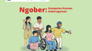 Sampul publikasi "Ngober: Kumpulan konten Keberagaman"