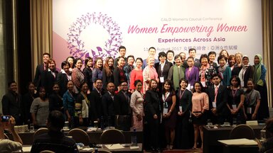 Peserta CALD Women's Caucus and Conference