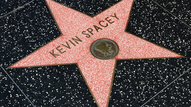 Kevin Spaceys Stern auf dem Walk of Fame in Hollywood.