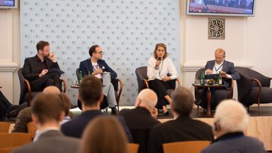Boris Nemtsov Forum 2018 Greg Yudin, Julius von Freytag-Loringhoven, Flavia Kleiner and Sergey Aleksashenko