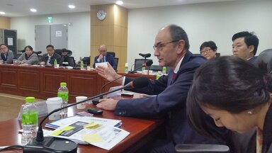 Lecture with the Institute for Democracy at the Korea National Assembly