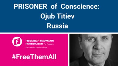 Ojub Titiev, Prisoner of Conscience