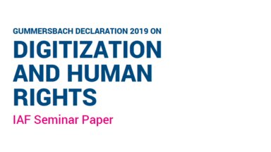 Seminar Paper: Digitization and Human Rights