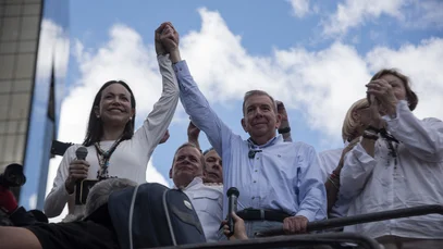 María Corina Machado und Edmundo González 