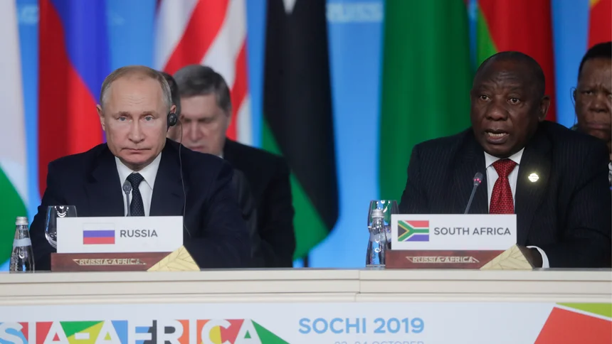 Putin, Ramaphosa