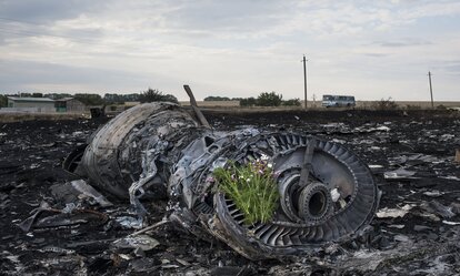 Beim Abschuss von Flug MH17 kamen 2014 fast 300 Menschen ums Leben.