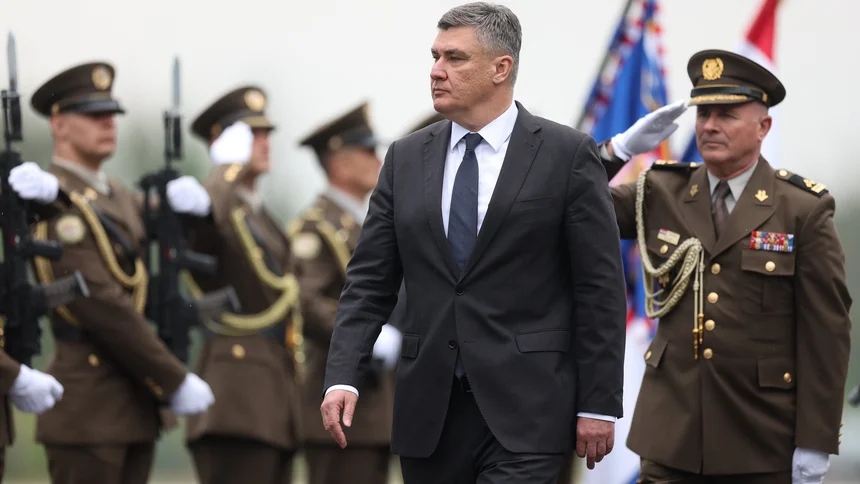 the Croatian President Zoran Milanović 