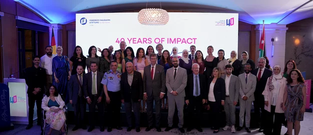 he Friedrich Naumann Foundation for Freedom celebrates its 40th anniversary in Jordan. 